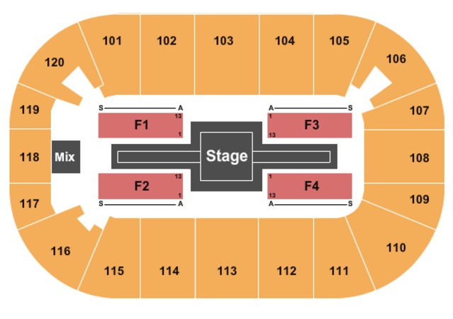 Agganis Arena Tickets In Boston Massachusetts Agganis Arena Seating 
