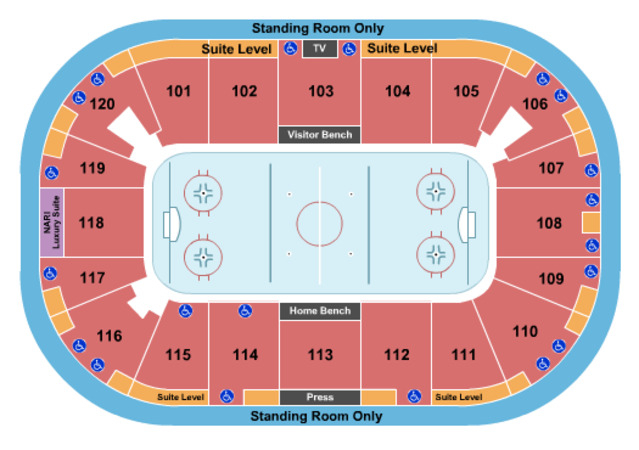Agganis Arena Tickets In Boston Massachusetts Agganis Arena Seating
