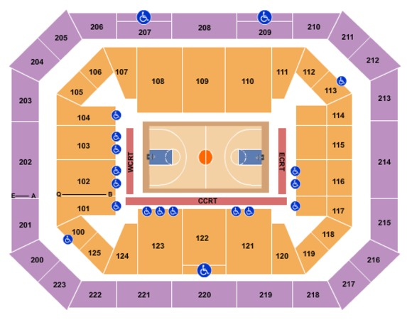 Alaska Airlines Center Tickets In Anchorage Alaska Seating Charts 