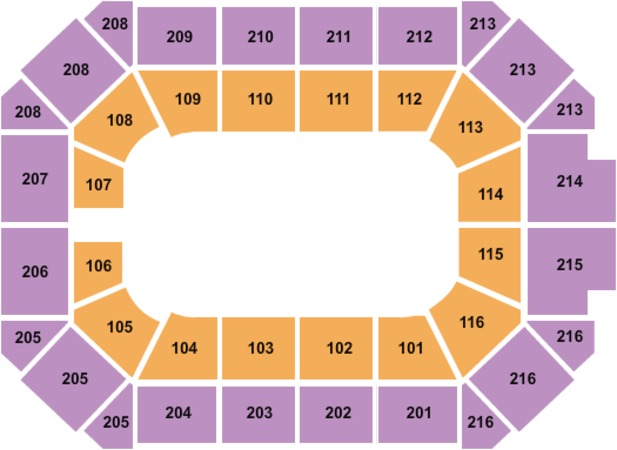 Allstate Arena Tickets In Rosemont Illinois Allstate Arena Seating 