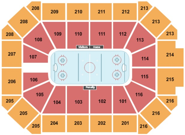 Allstate Arena Tickets In Rosemont Illinois Allstate Arena Seating