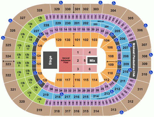 Amalie Arena Seating Chart Seating Maps Tampa