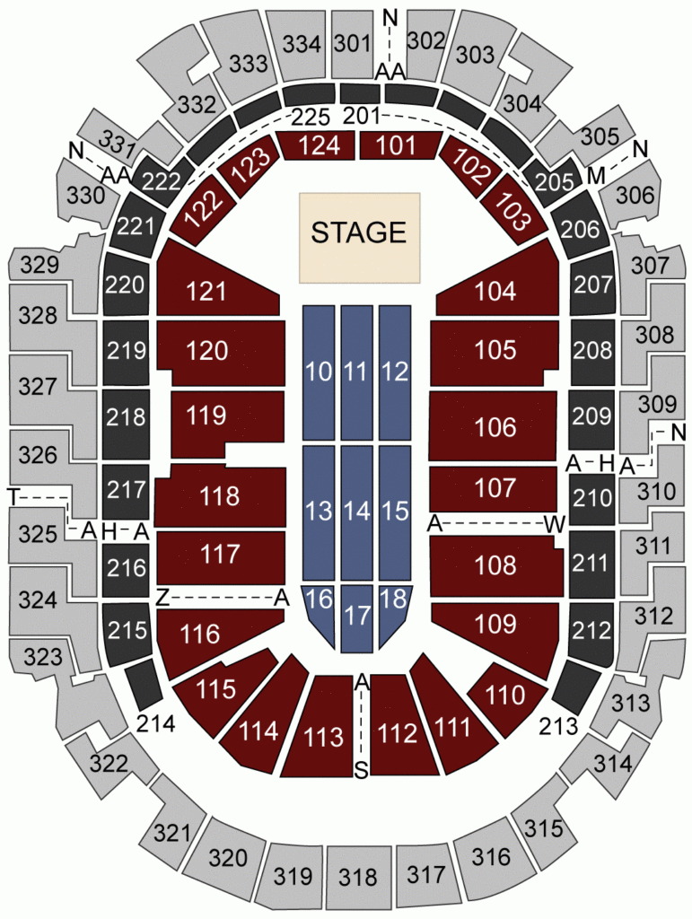 American Airlines Arena Dallas Stars Seating Chart Elcho Table
