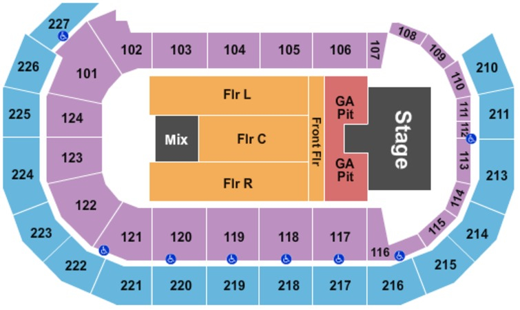 AMSOIL Arena Tickets In Duluth Minnesota AMSOIL Arena Seating Charts