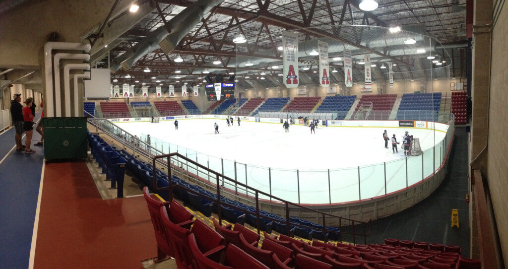 Andrew H McCain Arena Acadia Axemen Hockey