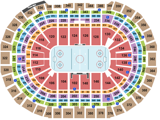 Ball Arena Seating Chart CloseSeats