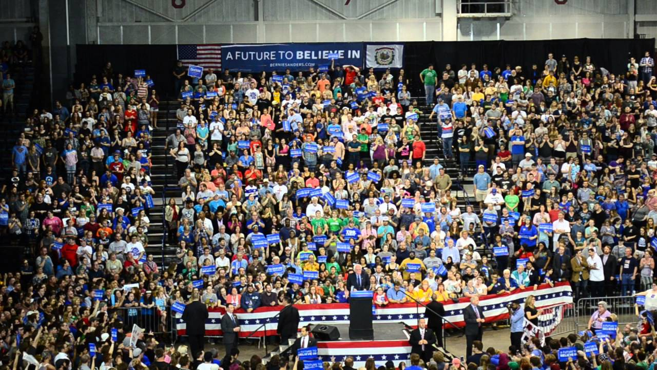 Bernie Sanders Big Sandy Superstore Arena Huntington WV Part 1 4 26 