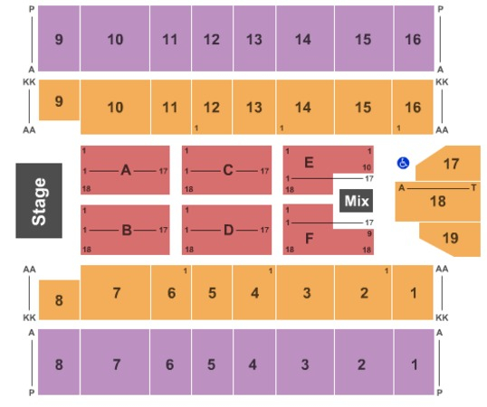 Big Sandy Superstore Arena Tickets In Huntington West Virginia Seating 