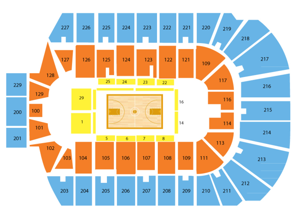 Blue Cross Arena Rochester Ny Seating Chart Chart Walls