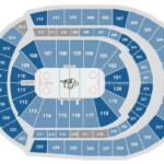 Bridgestone Arena Nashville TN Seating Chart View