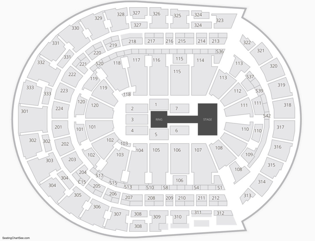 Bridgestone Arena Seating Chart Seating Charts Tickets
