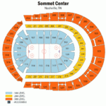 Bridgestone Arena Seating Chart Views And Reviews Nashville Predators