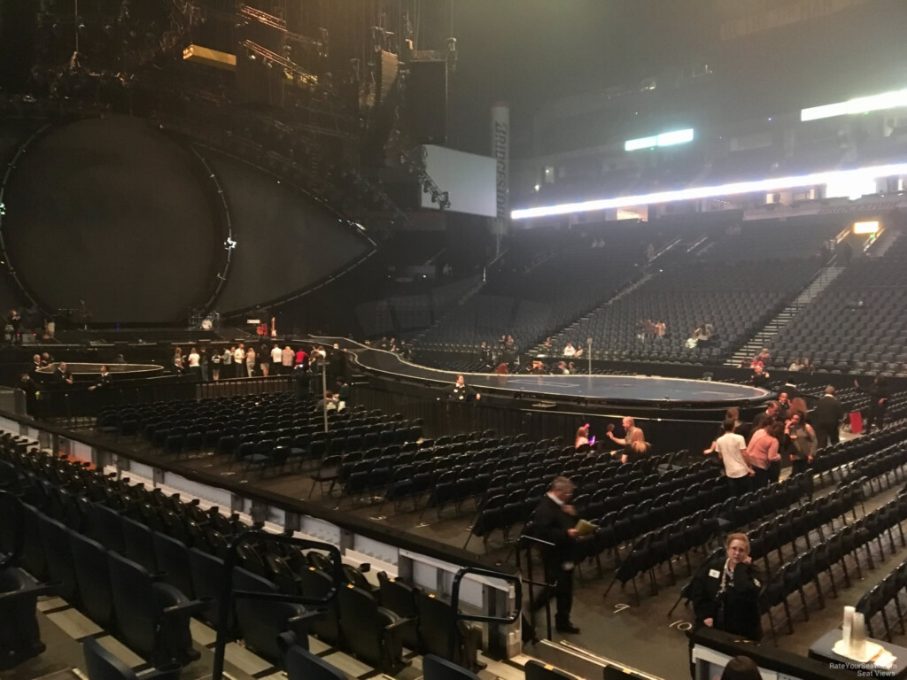 Bridgestone Arena Section 117 Concert Seating RateYourSeats