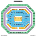 Bud Walton Arena Seating Chart Seating Charts Tickets