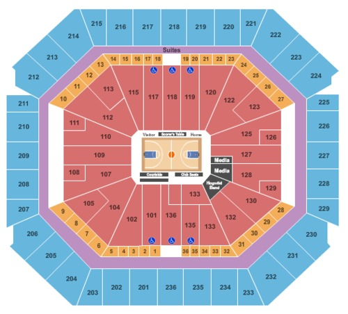 Bud Walton Arena Tickets Seating Charts And Schedule In Fayetteville