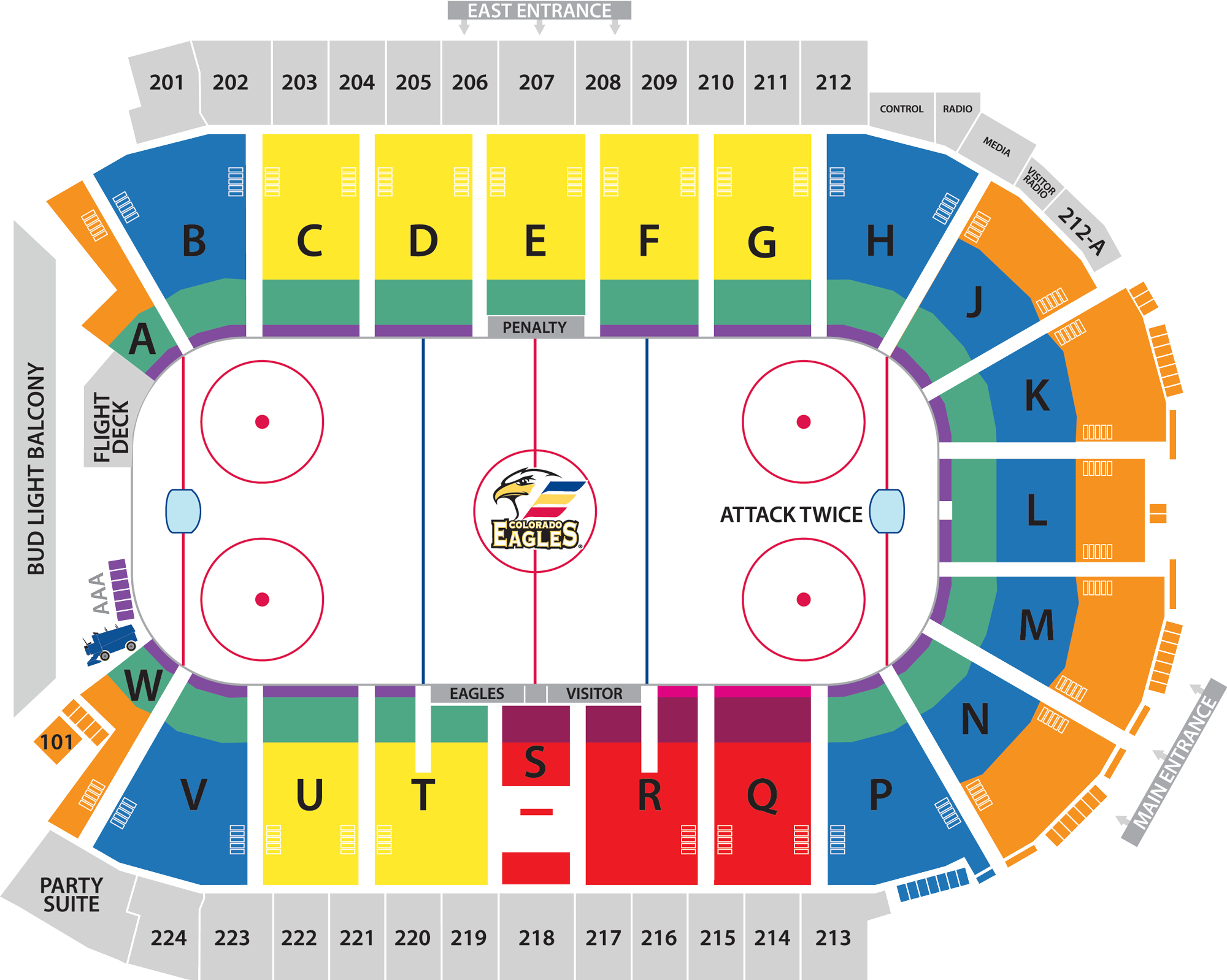 Budweiser Events Center Seating Chart This Historic Hippodrome At 