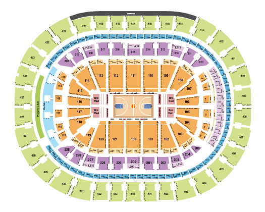 Capital One Arena Seating Chart Maps Washington
