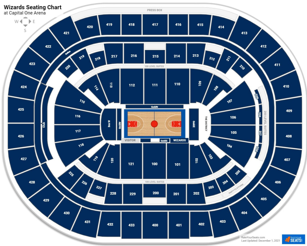 Capital One Arena Seating Charts RateYourSeats