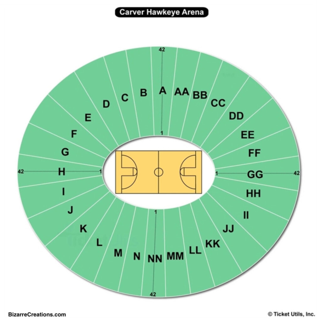 Carver Hawkeye Arena Seating Chart Seating Charts Tickets