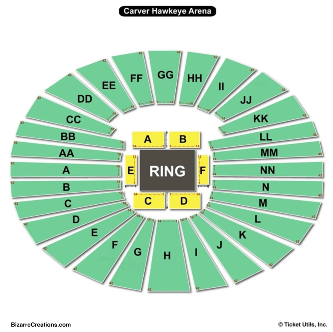 Carver Arena Seating Chart Arena Seating Chart