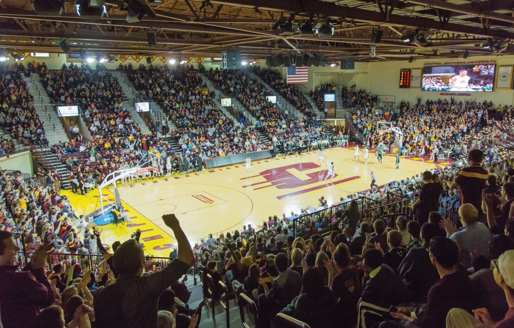 Central Michigan University McGuirk Arena Anthony James Partners AJP 