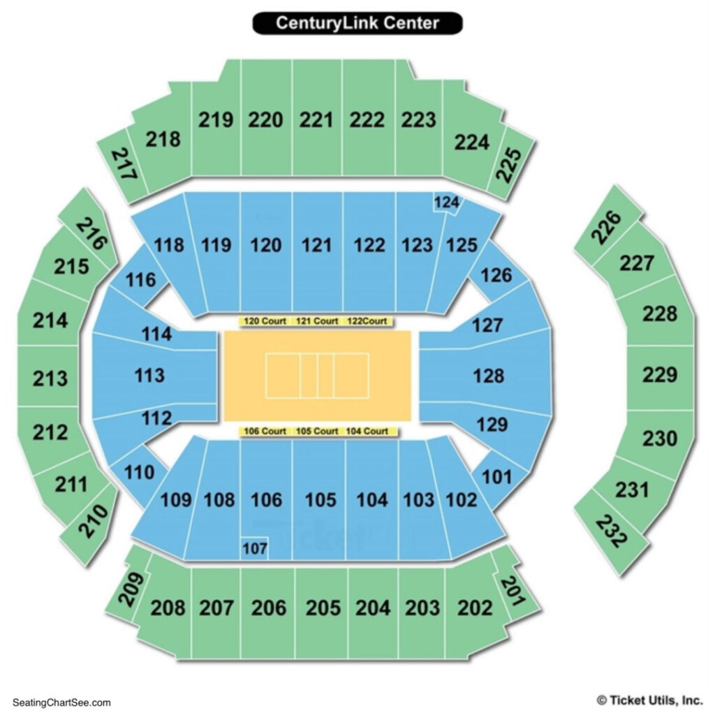 CenturyLink Center Omaha Seating Chart Seating Charts Tickets