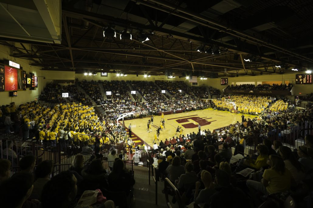 CMU McGuirk Arena Student Events Center Clark Construction Company