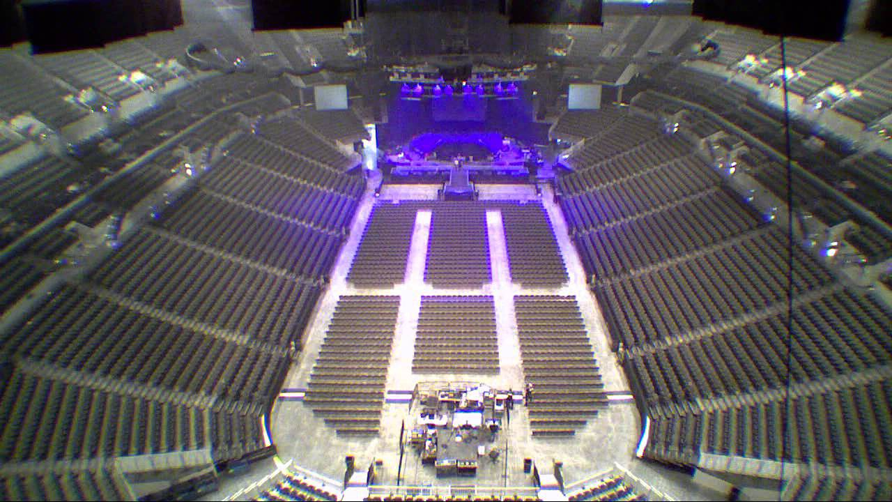 Concert Setup CenturyLink Center Omaha YouTube