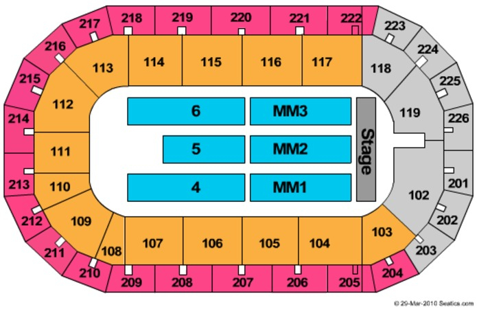 Cure Arena Trenton Nj Seating Chart - Arena Seating Chart
