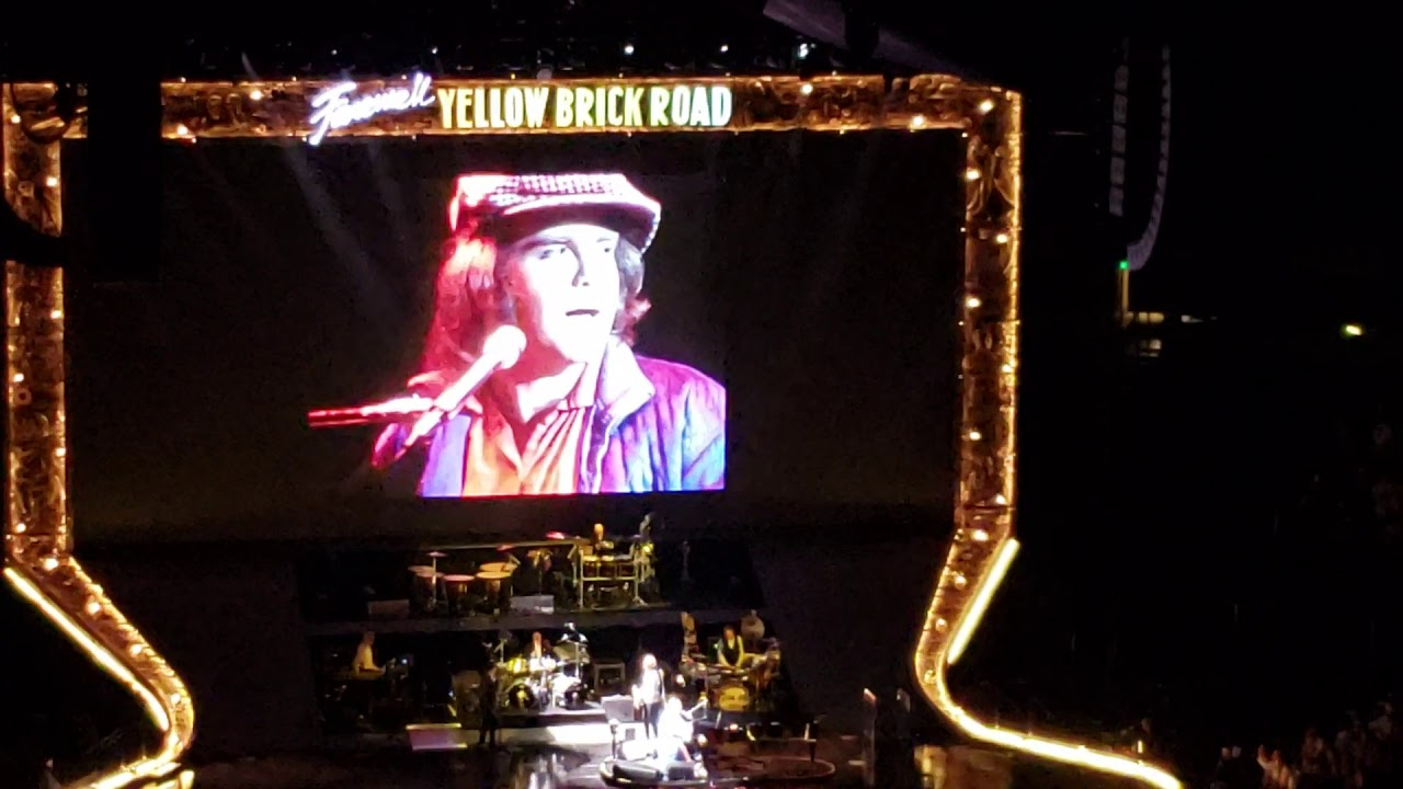 Elton John Amalie Arena Tampa FL 11 4 19 Goodbye Yellow Brick Road 