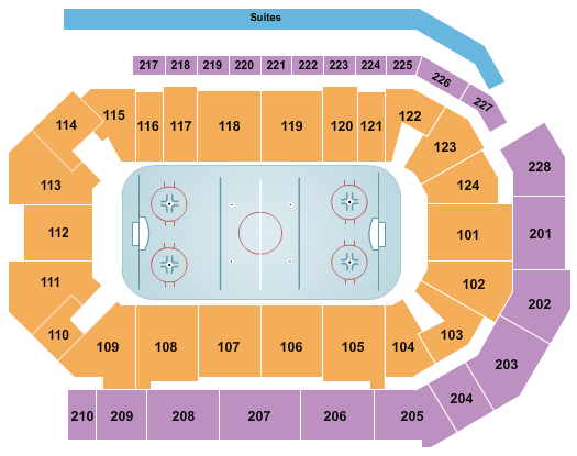 Enmarket Arena Tickets Seating Chart Event Tickets Center