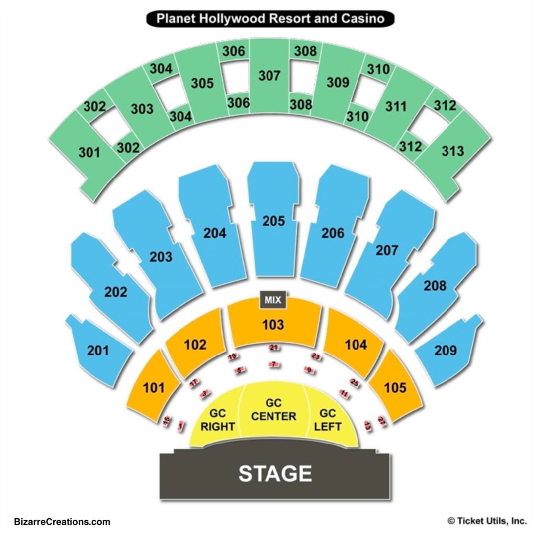 Fajarv Zappos Theater Las Vegas Seating Chart View