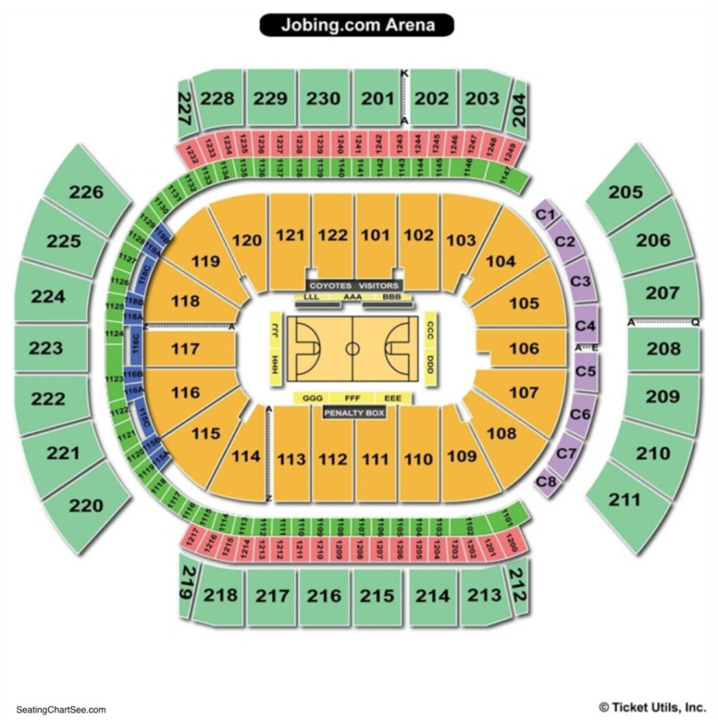Gila River Arena Seating Chart Seating Charts Tickets