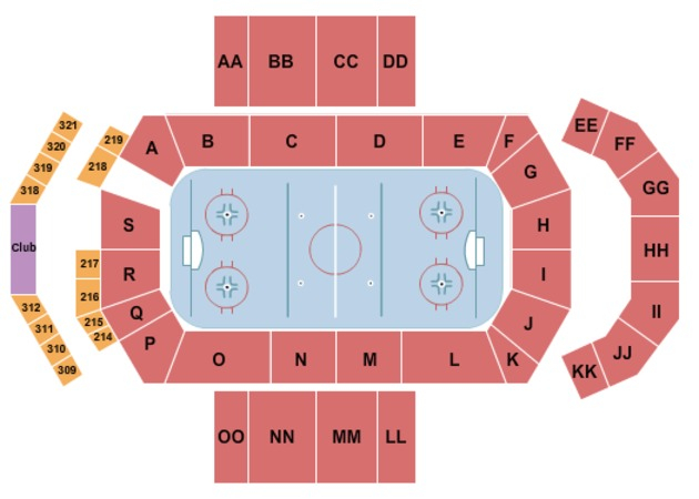 Harold Alfond Sports Arena Tickets In Orono Maine Seating Charts 