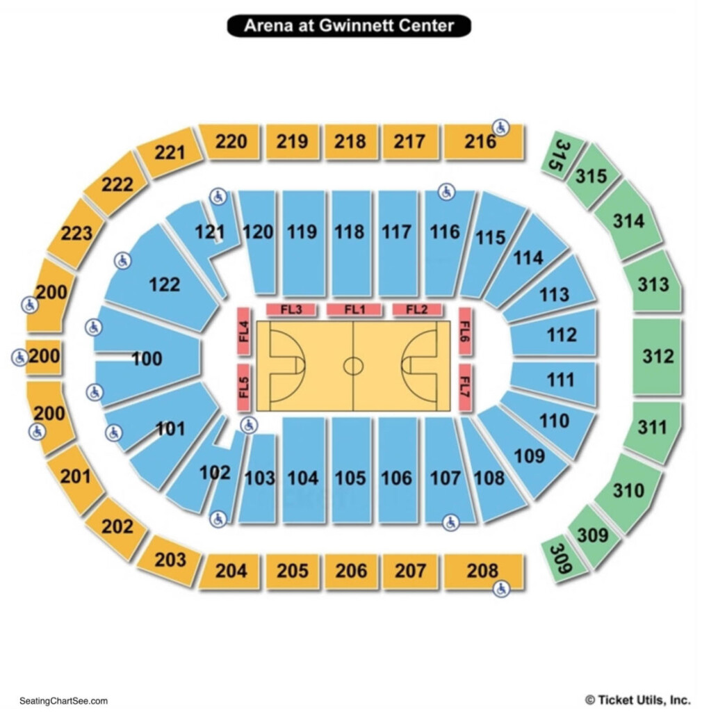 Infinite Energy Arena Seating Chart Seating Charts Tickets