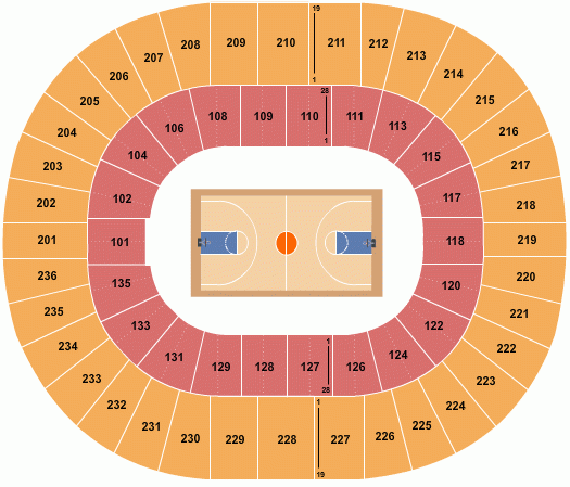 Jack Breslin Arena Seating Chart Maps East Lansing