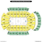 Jacksonville Veterans Memorial Arena Seating Chart Seating Charts