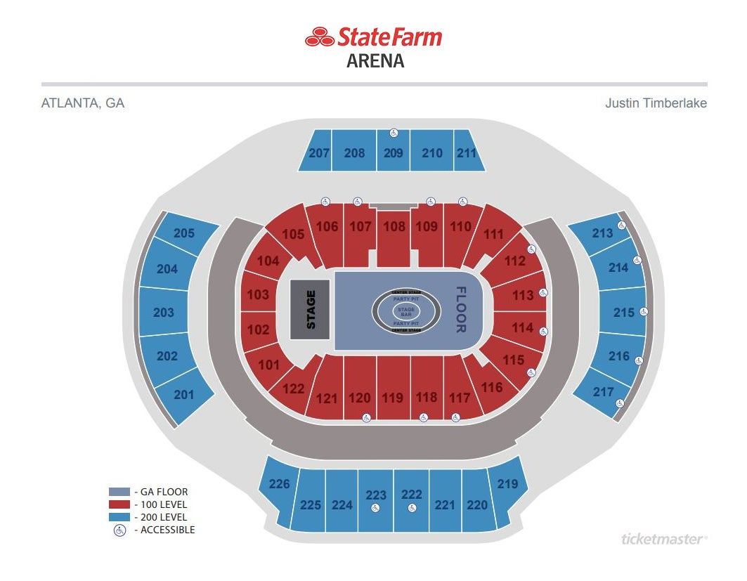 Justin Timberlake State Farm Arena