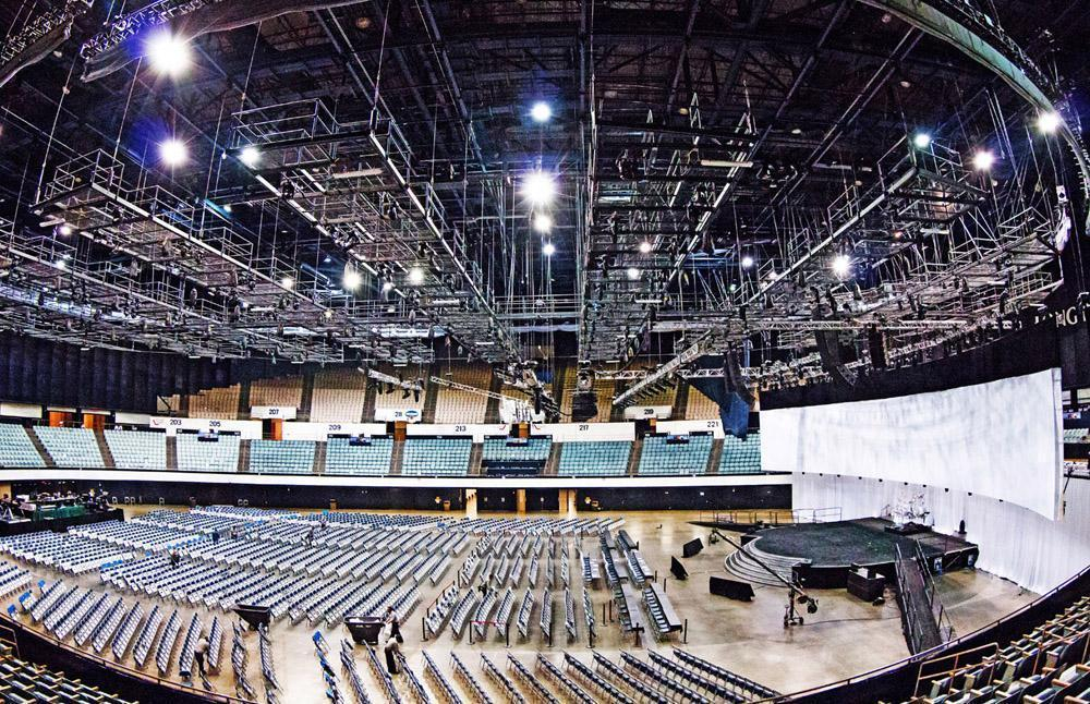 Long Beach Arena Pacific Ballroom Repurposing
