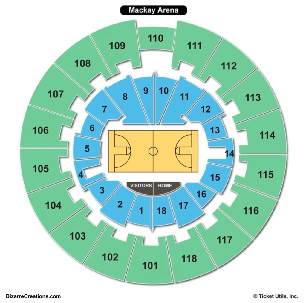 Mackey Arena Seating Charts Views Games Answers Cheats