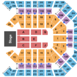 MGM Grand Garden Arena Seating Chart Maps Las Vegas