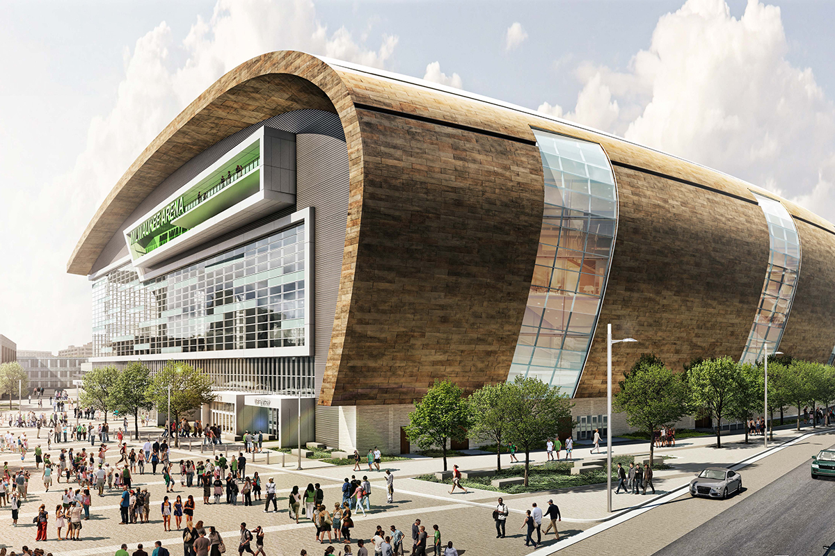 Milwaukee Bucks Arena Architect Magazine Populous Milwaukee 