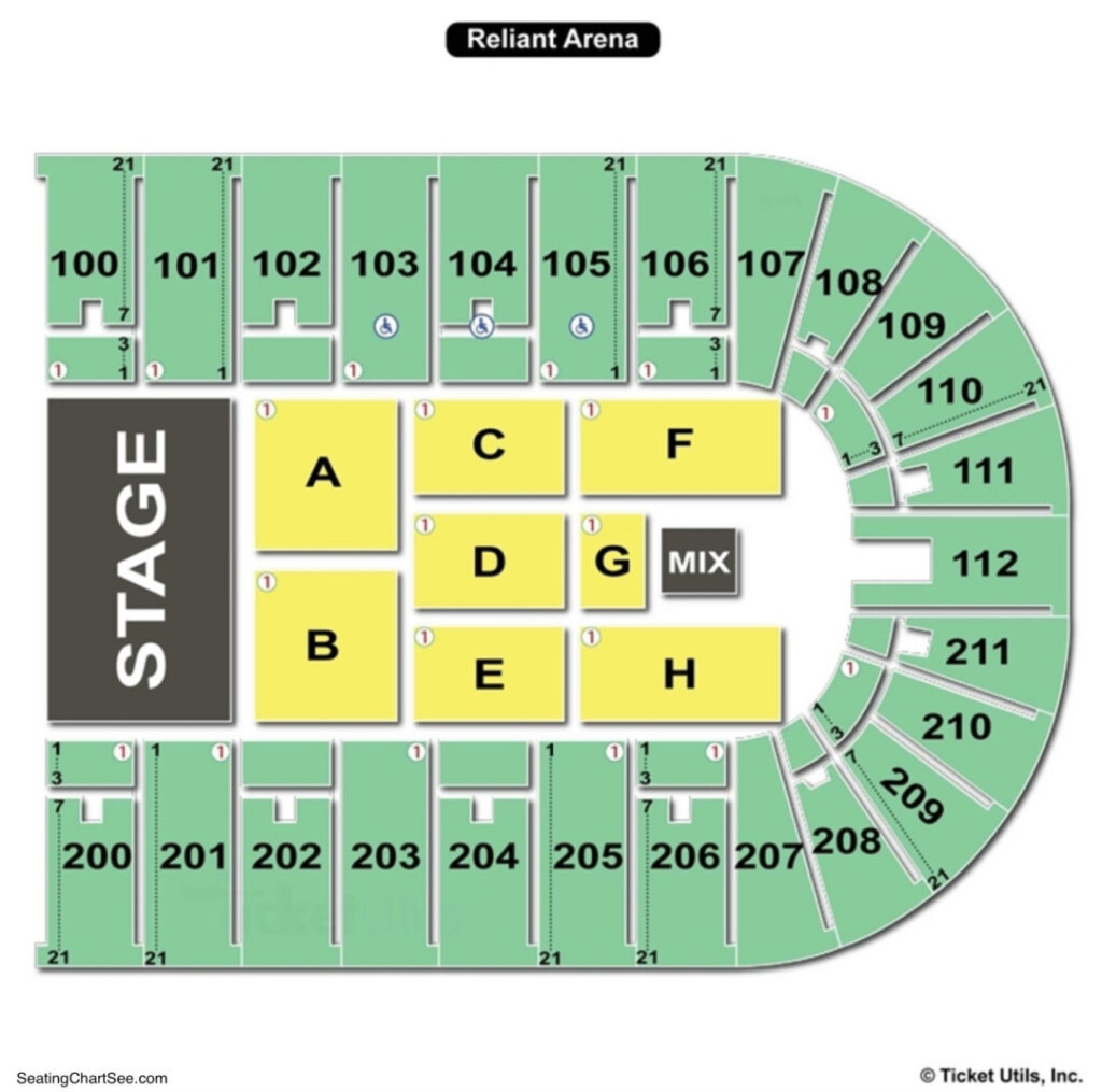 NRG Arena Seating Chart Seating Charts Tickets