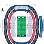 NRG Stadium Seat Map NRG Seating Map Texas USA