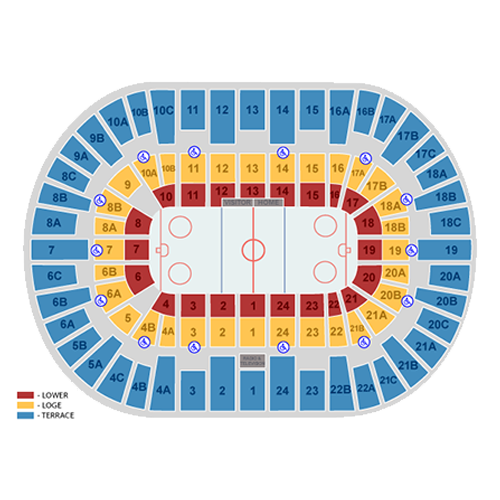 San Diego Gulls Arena Seating Chart Arena Seating Chart