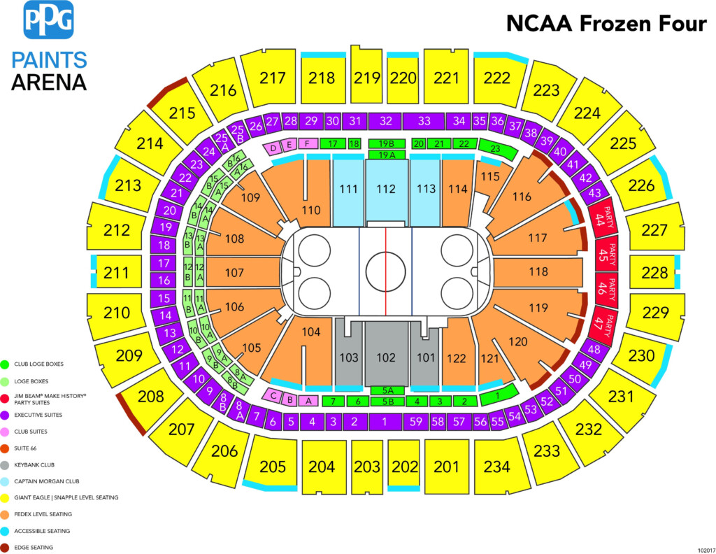 Ppg Arena Seating Chart Hockey Review Home Decor