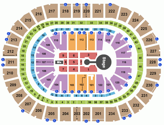 PPG Paints Arena Seating Chart Pittsburgh