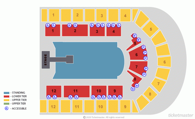 Queen Adam Lambert The Rhapsody Tour 2022 Seating Plan Utilita 