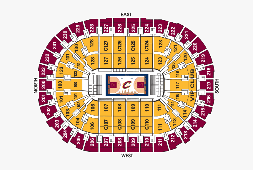 Quicken Loans Arena Seating Chart Hockey Brokeasshome