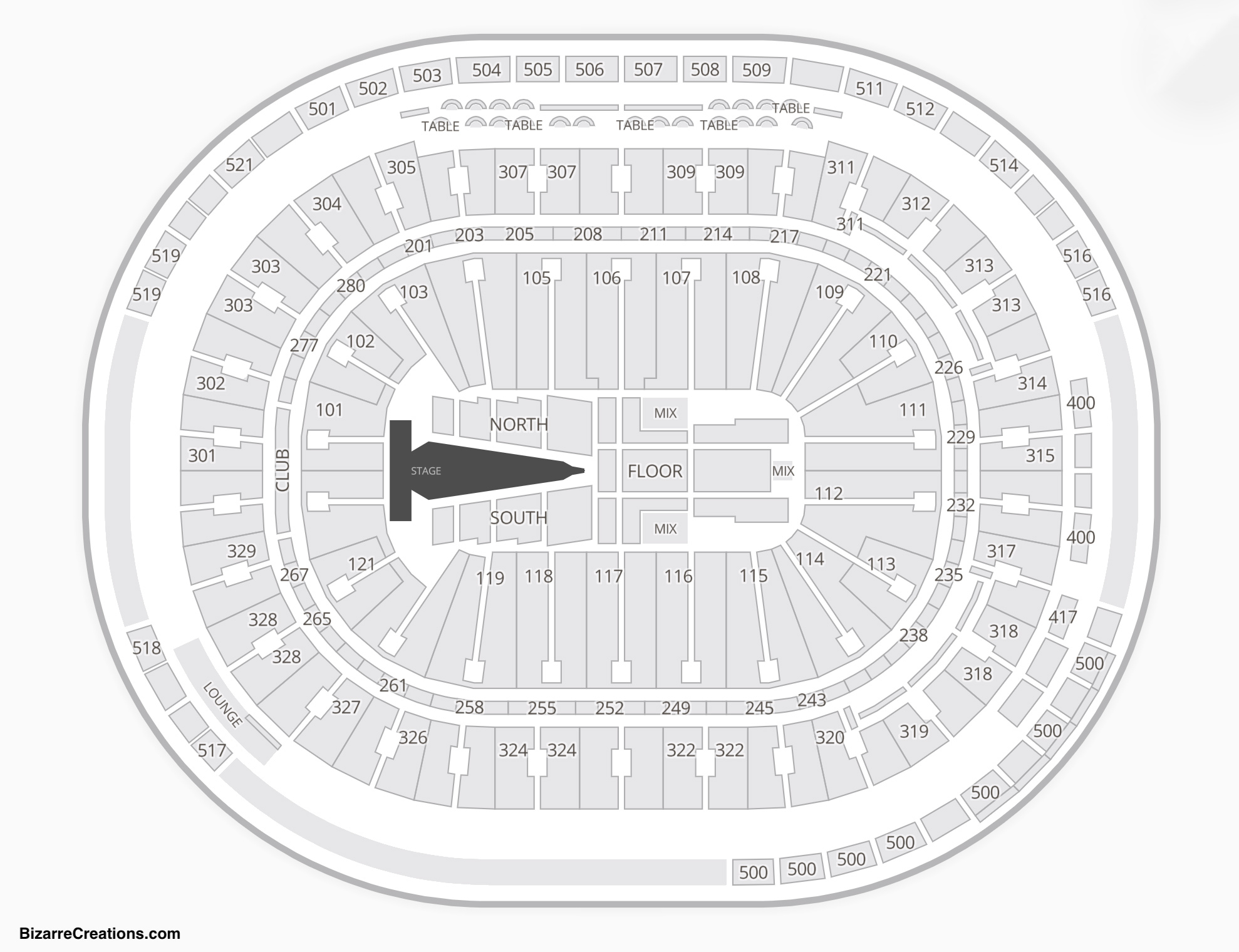 Rogers Arena Seating Charts Views Games Answers Cheats